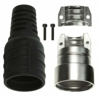 Amphenol Industrial Connector Cable Gland Surface Mount Zinc Housing IP67 250V MotionGrade Series MB4FSR-B12.5