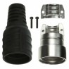 Amphenol Industrial Connector Cable Gland Surface Mount Zinc Housing IP67 250V MotionGrade Series MB4FSR-B12.5