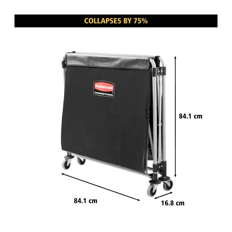 Rubbermaid Commercial Products Industrial Cart Load Capacity 300L Overall Height 839mm 1871644