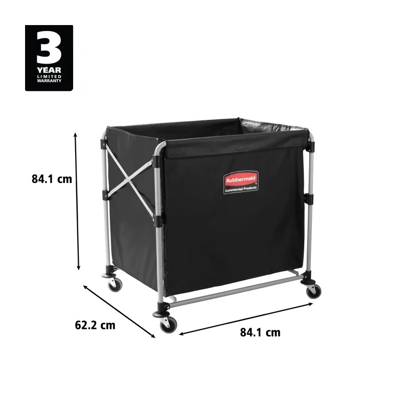 Rubbermaid Commercial Products Industrial Cart Load Capacity 300L Overall Height 839mm 1871644
