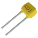 KEMET 10 pF 50V dc ±5% C0G Dielectric Multilayer Ceramic Capacitor Through Hole Radial Lead Goldmax 300 Series C315C100J5G5TA