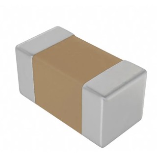 KEMET 75 pF Multilayer Ceramic Capacitor 50V DC ±5 % Tolerance Surface Mount 0603 Case C0G Dielectric C0603C750J5GACTU