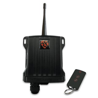 RF Solutions Remote Control System 868 MHz 4 Channels 2 Key Fob Buttons 12 to 32 V ac/dc IP68 HORNETPRO-8S2