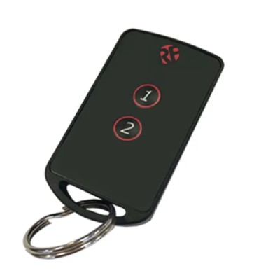 RF Solutions 2 Button Key Fob Enclosure Kit for Remote Control 433.92 MHz FOBLOQF-4T2