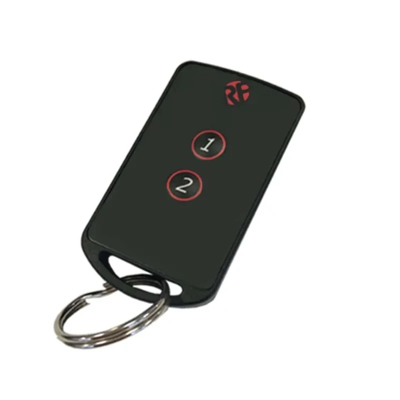 RF Solutions 2 Button Key Fob Enclosure Kit for Remote Control 433.92 MHz FOBLOQF-4T2
