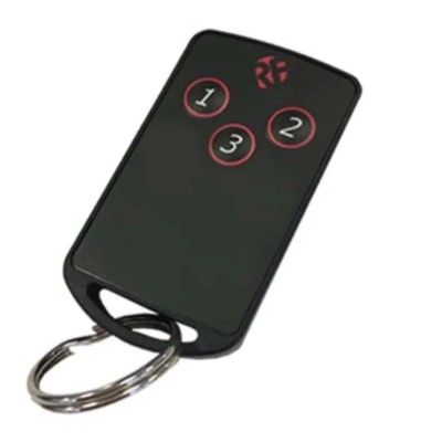 RF Solutions 3 Button Remote Key FOBBER-8T3 869.5 MHz FM Modulated with 2-3 V Supply and 150 m Range