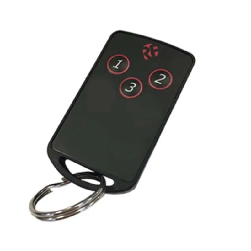 RF Solutions 3 Button Remote Key FOBBER-8T3 869.5 MHz FM Modulated with 2-3 V Supply and 150 m Range