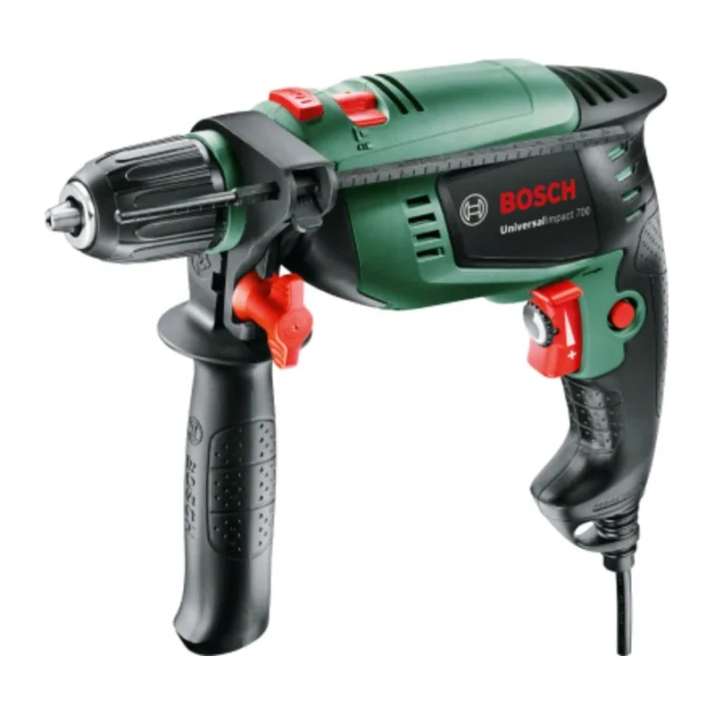 Bosch Drill Driver Keyless 230V Corded Brushed Motor, 730W, 3000rpm, Torque 17Nm, Type G British 3-Pin 0.603.313.470