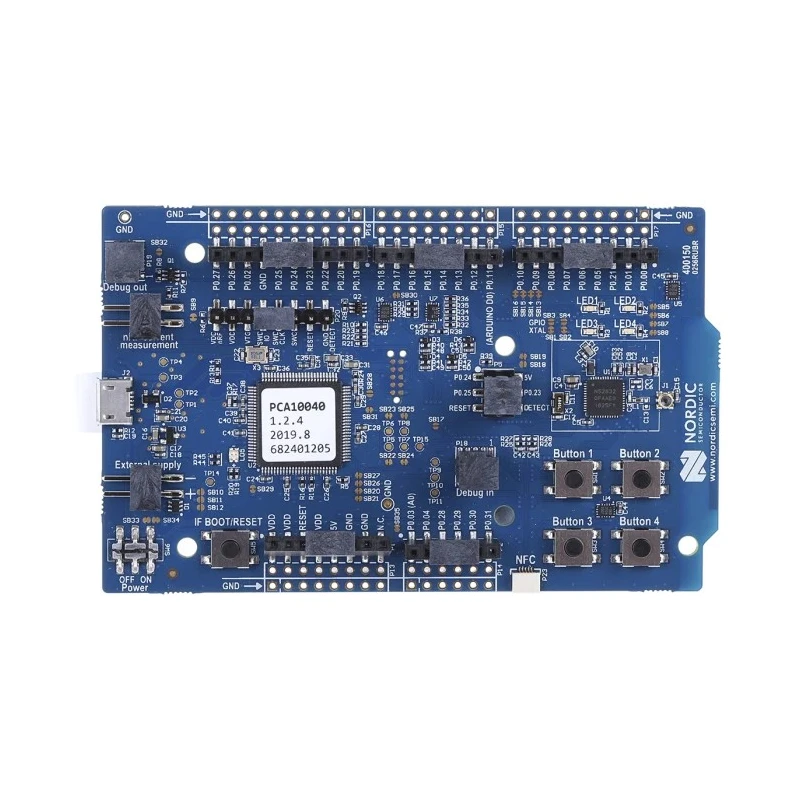 Nordic Semiconductor Bluetooth Development Kit nRF52832 SoC and nRF52810 SoC 2.4 GHz nRF52-DK