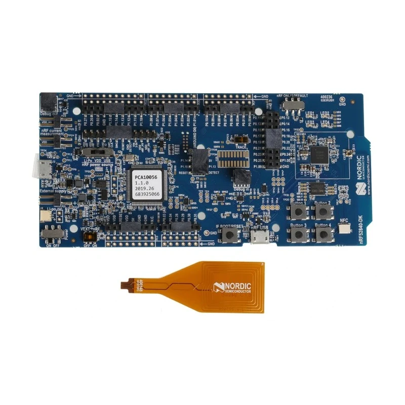 Nordic Semiconductor Bluetooth Development Kit nRF52840 SoC 2.4 GHz NRF52840-DK