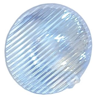 Carclo 1-Way LED Lens 40 x 10° Oval Ripple Beam Polycarbonate 20mm Diameter 10198