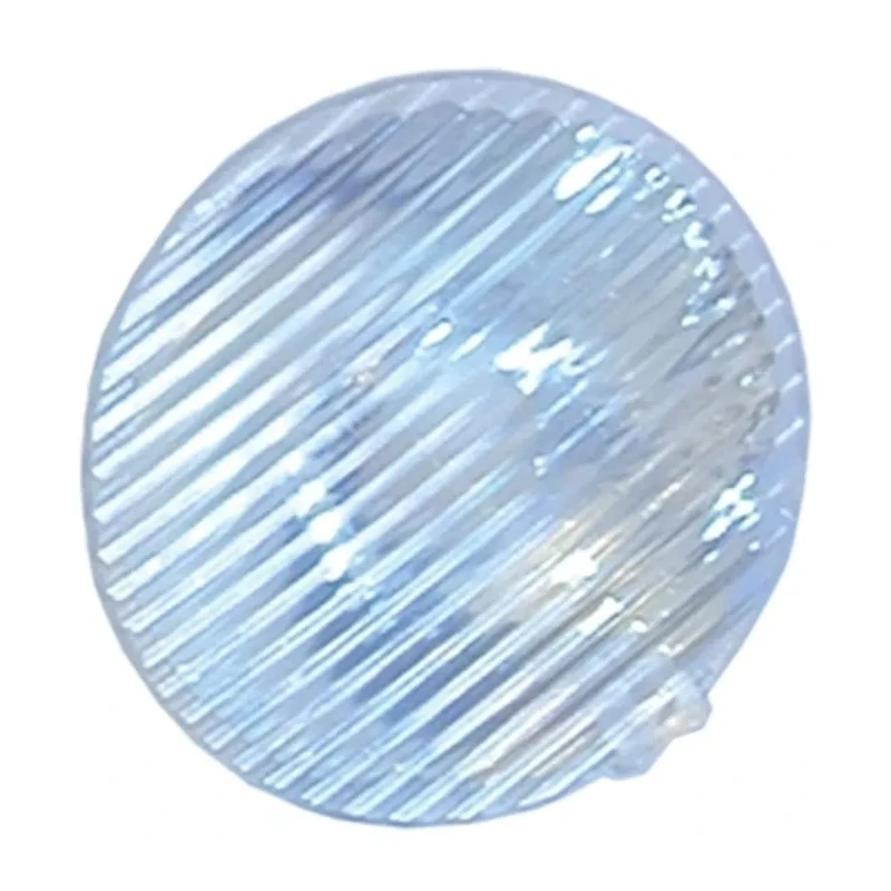 Carclo 1-Way LED Lens 40 x 10° Oval Ripple Beam Polycarbonate 20mm Diameter 10198
