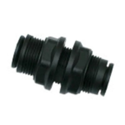 Legris Pneumatic Fitting, 14 mm Push-in Nylon Tube Connection, Nickel Plated, Max Pressure 20 bar, Max Temp 80°C 3116 14 00