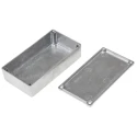 RS PRO Silver Die Cast Aluminium General Purpose Enclosure IP54 30 mm x 111 mm x 60 mm IP54