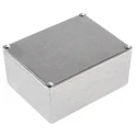 RS PRO Silver Die Cast Aluminium General Purpose Enclosure 44.5 mm x 110 mm x 82.5 mm 146-5295