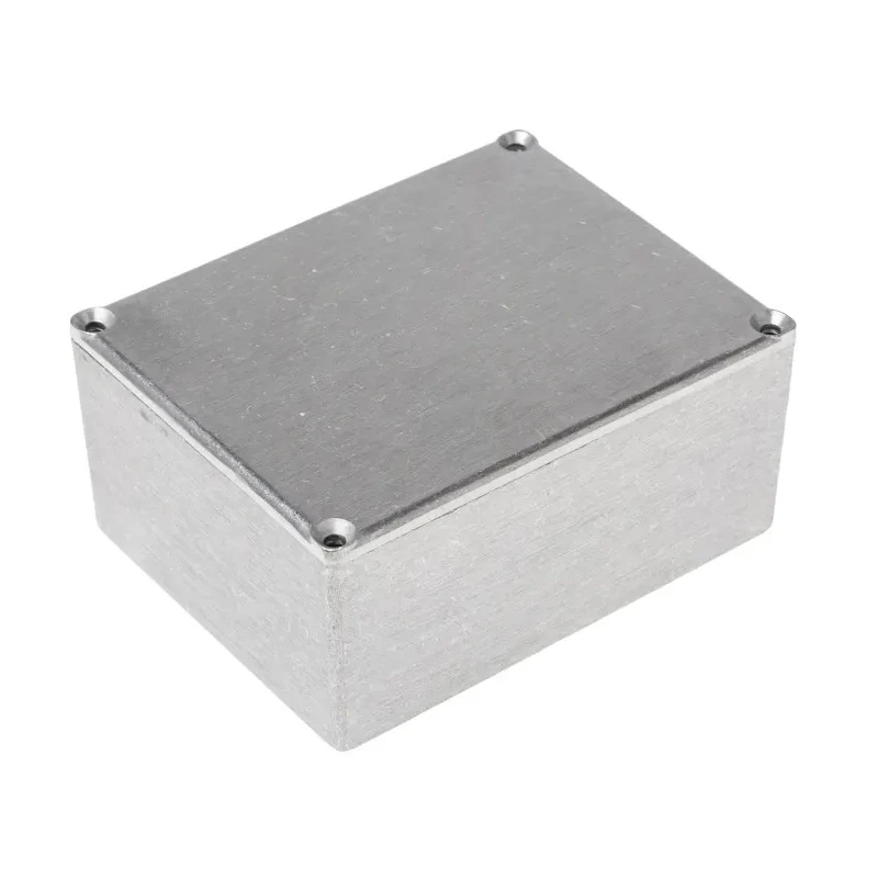 RS PRO Silver Die Cast Aluminium General Purpose Enclosure 44.5 mm x 110 mm x 82.5 mm 146-5295