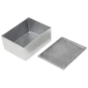 RS PRO Silver Die Cast Aluminium General Purpose Enclosure 44.5 mm x 110 mm x 82.5 mm 146-5295