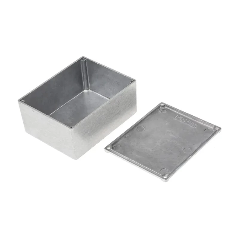 RS PRO Silver Die Cast Aluminium General Purpose Enclosure 44.5 mm x 110 mm x 82.5 mm 146-5295