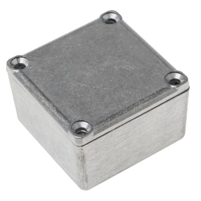 RS PRO Silver Die Cast Aluminium Enclosure IP65 31.8 mm x 50.8 mm x 50.8 mm IP65