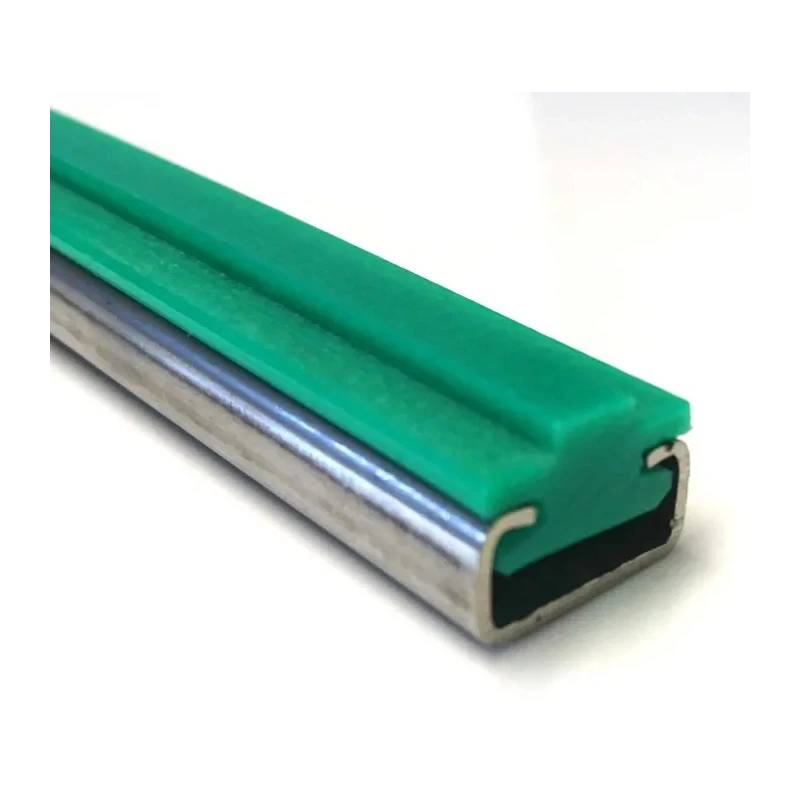 RS PRO Green GR1 Profile 08B Chain Guide 2 m Length x 20mm Width x 15mm Height Polyethylene 146-5481