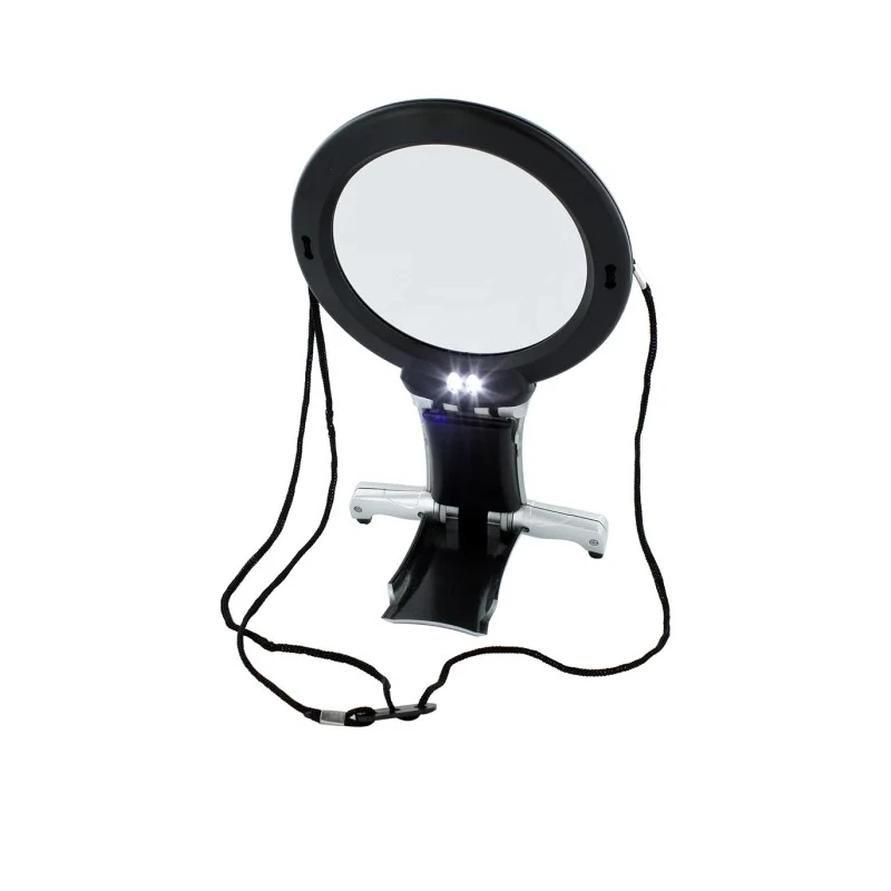RS Pro Illuminated Magnifier 2x Magnification 100 mm Diameter 146-5485