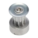 RS PRO Timing Belt Pulley Aluminium 9 mm Belt Width 3 mm Pitch, 10 Tooth P10-3M-09F