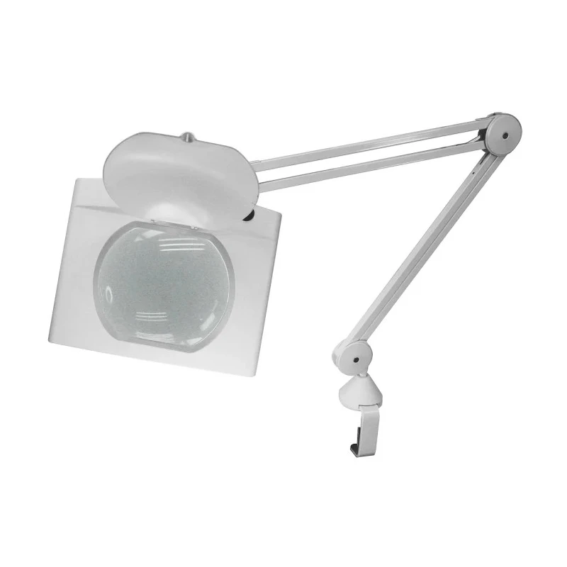 RS PRO LED Magnifying Lamp with Table Clamp Mount 3dpt 190 x 160 mm Lens 17.5W LED 146-5487