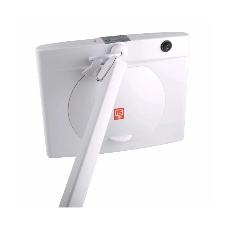 RS PRO LED Magnifying Lamp with Table Clamp Mount 3dpt 190 x 160 mm Lens 17.5W LED 146-5487