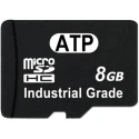 ATP Industrial Grade 8 GB MicroSDHC microSD Memory Card UHS 1 U1 Class 10 AF8GUDI-WACXM