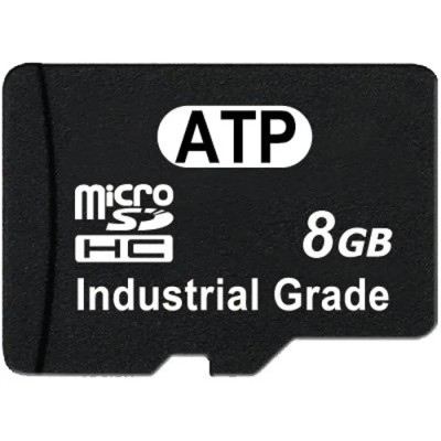 ATP Industrial Grade 8 GB MicroSDHC microSD Memory Card UHS 1 U1 Class 10 AF8GUDI-WACXM