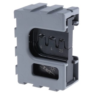 RS PRO Coaxial Type Crimp Die Set, Insulated, Black, For Use With Turned Pin 698-7818