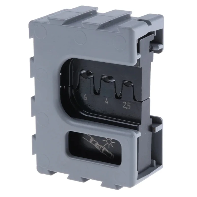 RS PRO Coaxial Type Crimp Die Set, Insulated, Black, For Use With Turned Pin 698-7818