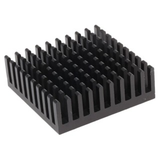 Fischer Elektronik Heatsink Universal Square Aluminium 9.8K/W Thermal Resistance 12.3 mm Height 36 mm Width ICK PGA 14x14x12
