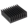 Fischer Elektronik Heatsink Universal Square Aluminium 9.8K/W Thermal Resistance 12.3 mm Height 36 mm Width ICK PGA 14x14x12
