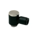 Legris LF3000 Series Pneumatic Fitting Male Threaded-to-Tube, G 1/4 in Thread, Push In 10 mm, Nylon, Nickel Finish LF3000