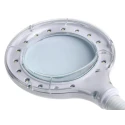 RS PRO LED Magnifying Lamp with Table Lamp, 3dpt, 100 mm Lens Diameter, 6.5W, Model 146-5489