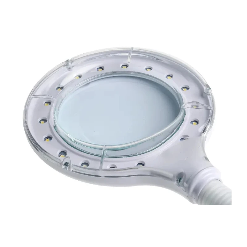 RS PRO LED Magnifying Lamp with Table Lamp, 3dpt, 100 mm Lens Diameter, 6.5W, Model 146-5489