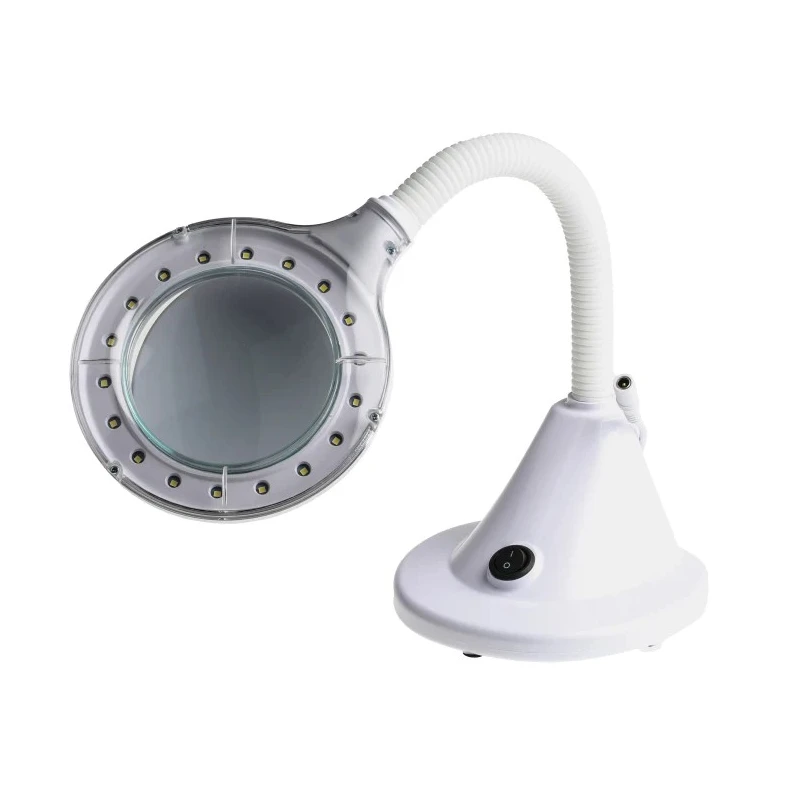 RS PRO LED Magnifying Lamp with Table Lamp, 3dpt, 100 mm Lens Diameter, 6.5W, Model 146-5489
