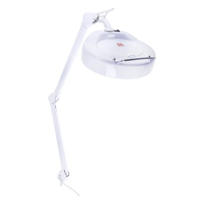 RS PRO LED Magnifying Lamp with Table Clamp Mount 3dpt 125 mm Lens Diameter 14.5W Model 146-5490