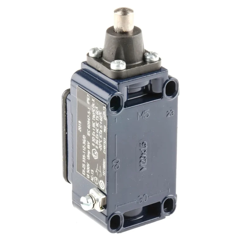 Schmersal Plunger Interlock Switch Metal Housing 230V AC 10A IP67 EX-ZS 335 Series 
