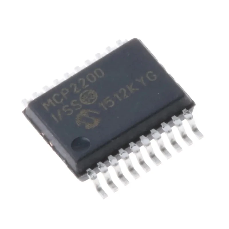 Microchip Controller IC 1-Channel 12 Mbps USB 2.0 5.5 V 20-Pin SSOP MCP2200-I/SS