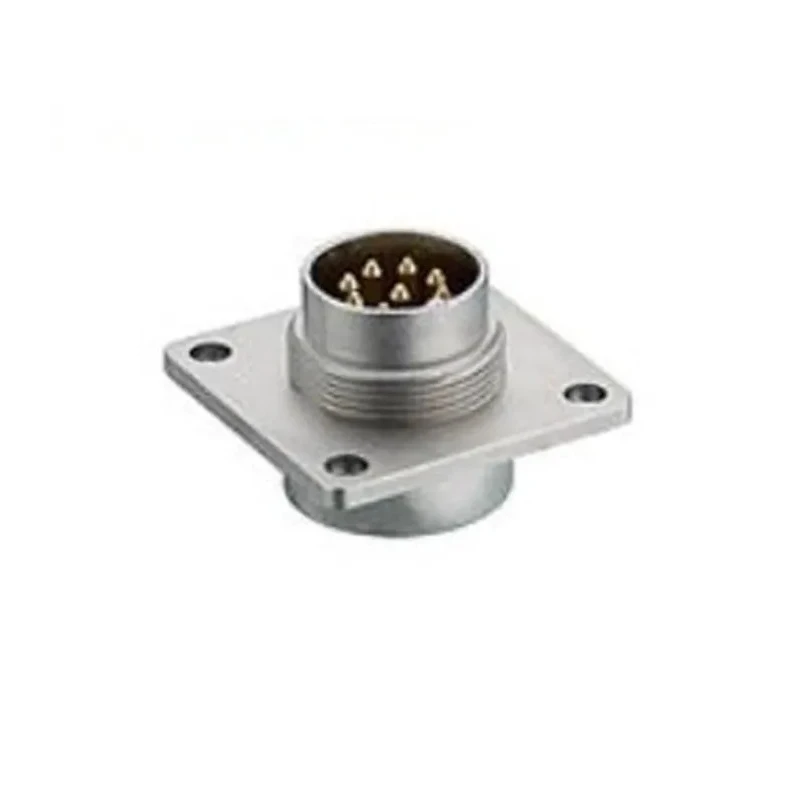 Lumberg 8 Pole Straight M16 DIN Plug Panel Mount Male Threaded Solder Terminals 5A 60V AC IP68 0318 08-1