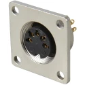 Lumberg Circular Connector, 5 Contacts, Panel Mount, M16 Connector, Socket, Female, IP68, 60V, 5A, Die Cast Zinc 0308 05