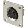 Lumberg Circular Connector, 5 Contacts, Panel Mount, M16 Connector, Socket, Female, IP68, 60V, 5A, Die Cast Zinc 0308 05