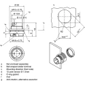 Lumberg 8 Pole Straight M16 DIN Plug, Wall Mount Male, Threaded, IP68, 5A 60V AC 0314 08-1