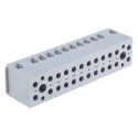 Phoenix Contact UK Series Non-Fused Terminal Block 12-Way, 32A, 500V, Screw Termination 2716127