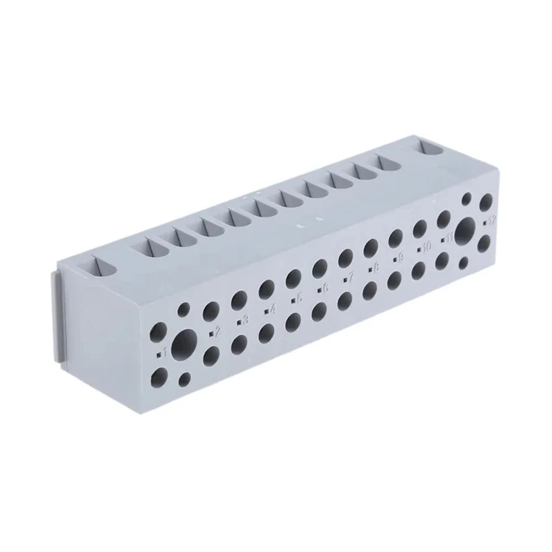 Phoenix Contact UK Series Non-Fused Terminal Block 12-Way, 32A, 500V, Screw Termination 2716127