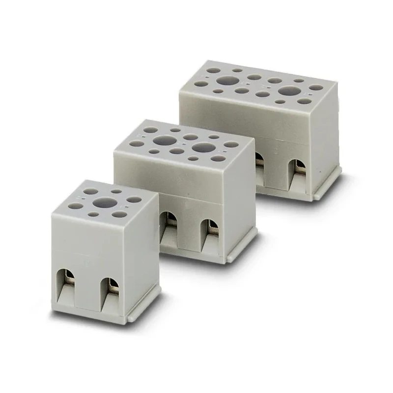 Phoenix Contact UK Series Non-Fused Terminal Block 12-Way, 32A, 500V, Screw Termination 2716127