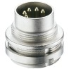 Lumberg 8 Pole Straight M16 DIN Plug, Threaded, Wall Mount Male, 5A Current, 60V AC, IP68 Rated 0314 08-1