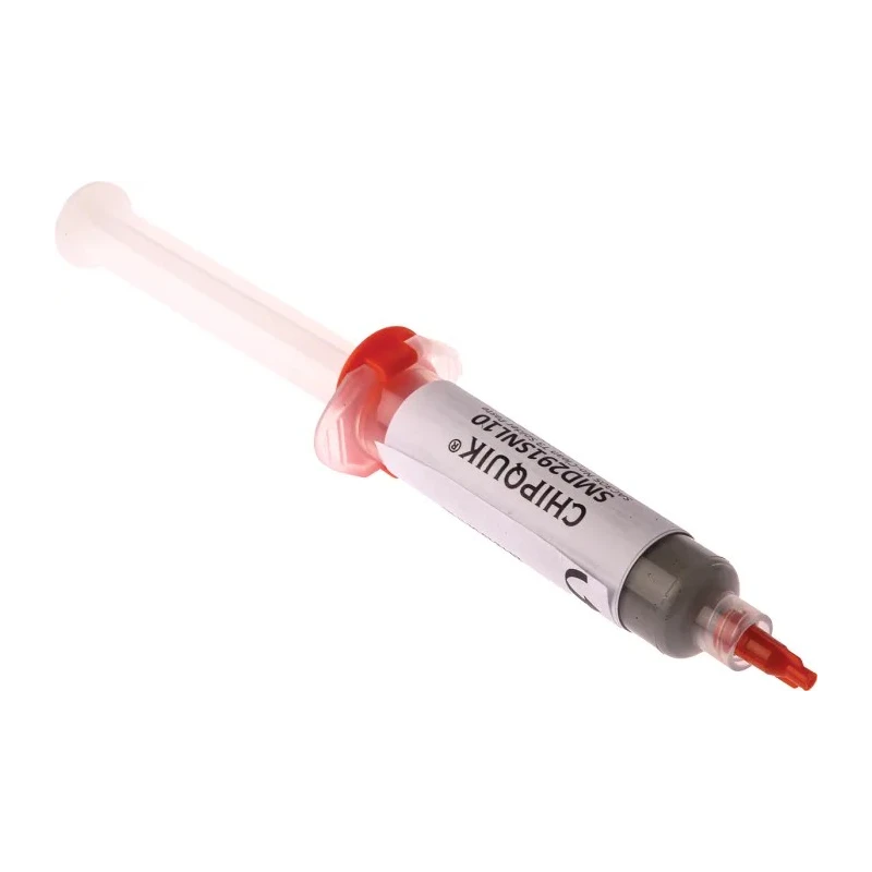 CHIPQUIK Lead Free Solder Paste 35 g Syringe, RoHS and J-STD Compliant SMD291SNL10